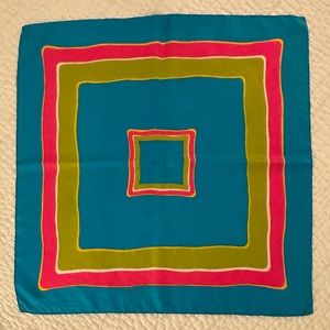 KREIER Silk Scarf made in Switzerland - 26” x 27”